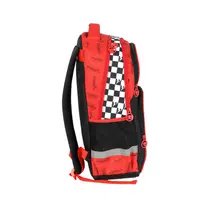 Mochila Jovem Sem Rodas Luxcel Hot Wheels Vermelha MS49981HW