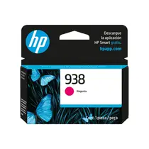 Cartucho HP 938 Magenta Original 4S6X6PL para HP OfficeJet Pro