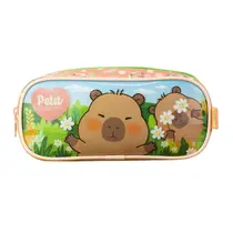 Estojo Infantil 01 Zíper Xeryus Capivara Brownie