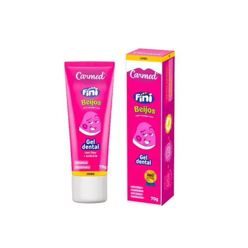 Gel Dental Carmed Fini Beijos 70g