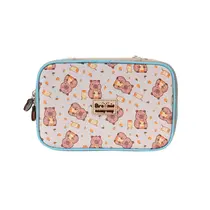 Estojo Box Xeryus 100 Pens/Canetas Capivara Brownie Marrom