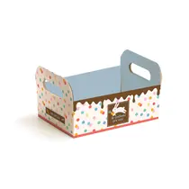 Cesta Caixote de Páscoa M 22x15x8cm Cromus Jump