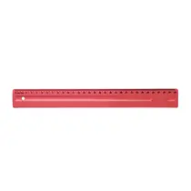 Régua Plástica 30cm Dello Aromas Morango