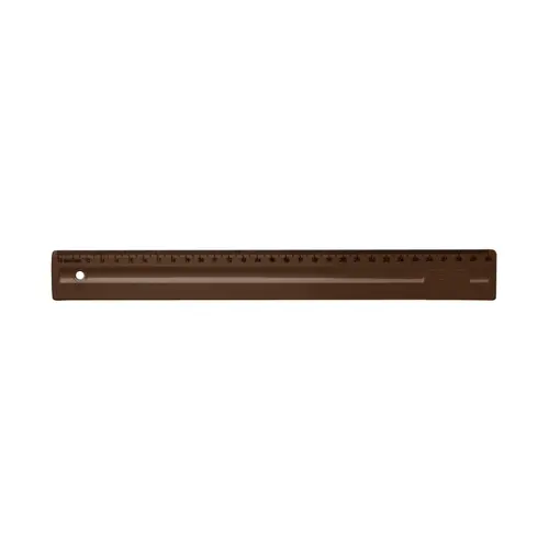 Régua Plástica 30cm Dello Aromas Brigadeiro