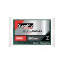Esponja Dupla Face Multiuso 100x71x18mm Bettanin SuperPro