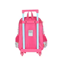Mochila Infantil Com Rodas Luxcel Up4You Capivara Pink IC42112UP