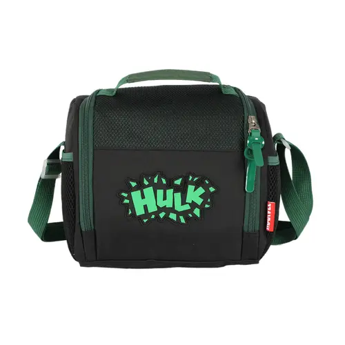 Lancheira Escolar Luxcel Avengers Hulk Verde LA50024AG