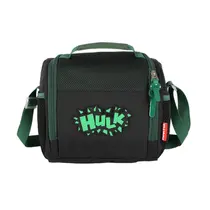 Lancheira Escolar Luxcel Avengers Hulk Verde LA50024AG