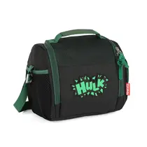 Lancheira Escolar Luxcel Avengers Hulk Verde LA50024AG