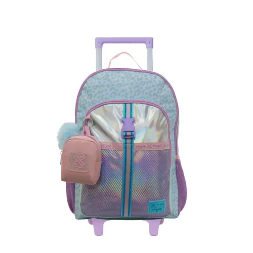 Mochila Infantil com Rodas Xeryus Tween Oncinha