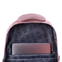 Mochila Jovem G Pack N'Go Crinkle Metalizada Rose Gold