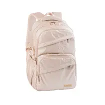 Mochila Jovem com Alça G Pack N'Go Crinkle Metalizada Dourada