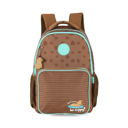 Mochila Jovem Sem Rodas Luxcel Up4You Capivara Verde MS49651UP
