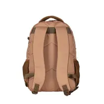 Mochila Jovem Sem Rodas Luxcel Up4You Capivara Marrom MS49651UP