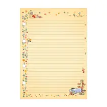 Bloco de Fichário Colegial 80 Folhas 177x240mm Tilibra Pooh