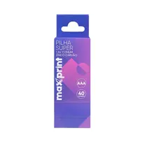 PILHA PALITO AAA COMUM 40 UN MAXPRINT
