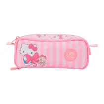 Estojo Infantil 2 Zíper Duplo Xeryus Hello Kitty College