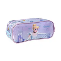 Estojo Infantil com 2 Zíperes Xeryus Cinderella Y
