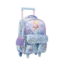 Mochila Infantil Com Rodas Grande Xeryus Cinderella Y