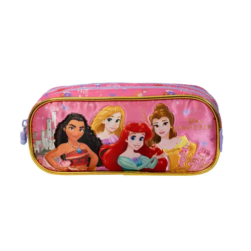 Estojo Infantil 2 Zíper Xeryus Princesas Y2