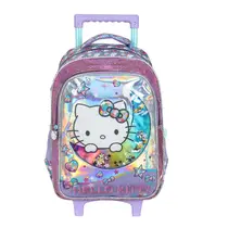 Mochila Infantil com Rodas Xeryus Hello Kitty S