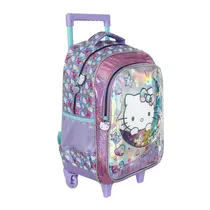 Mochila Infantil com Rodas Xeryus Hello Kitty S