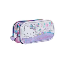 Estojo Infantil 3 Zíperes Xeryus Hello Kitty S