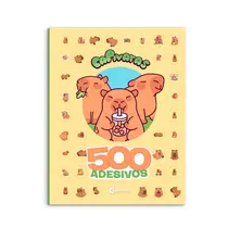 Livro Infantil 500 Adesivos Capivaras Culturama
