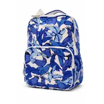 Mochila Me Leva Farm Passarejo Azul Off White
