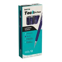 LAPISEIRA TECNICA 0.7MM BAZZE TECH AZUL 12 UN
