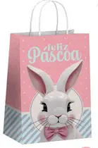 Sacola Presente GG 34cm x 12cm x 42,5cm Páscoa 11177