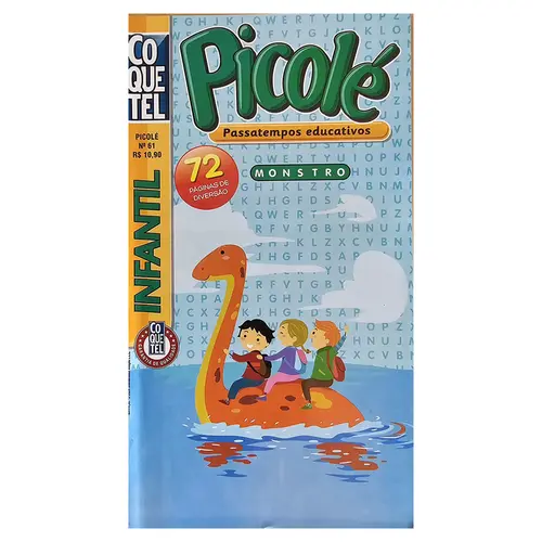 Livro Infantil Passatempo Coquetel Picolé N° 61