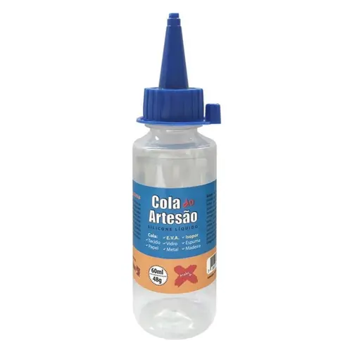 COLA SILICONE DO ARTESAO 60ML MAKE+