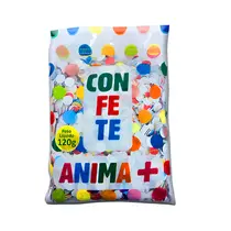 Confete Colorido Anima+ 120g Carnaval
