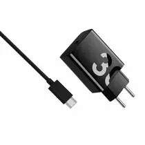 Carregador De Celular Turbo 30W com Entrada USB-C Com Cabo 1 Metro LE-490 PD