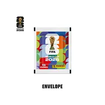 Figurinhas Copa do Mundo 2026 Panini Envelope com 7 Unidades