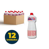 Álcool Líquido Etílico 46,2° INPM 1000ml Flop's Caixa com 12 Unidades
