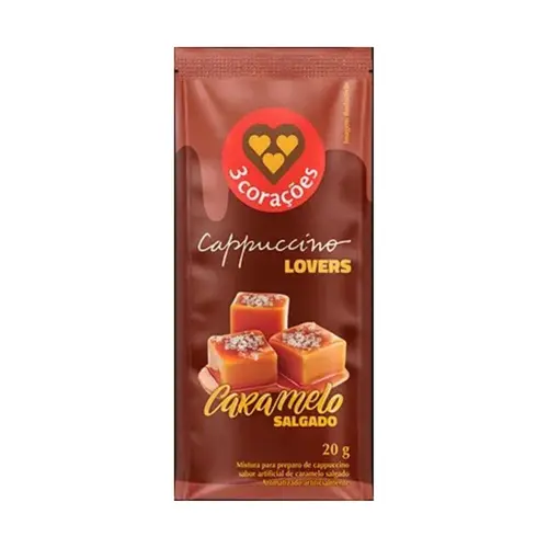Café Três Corações Individual Sachê 20G Caramelo Salgado
