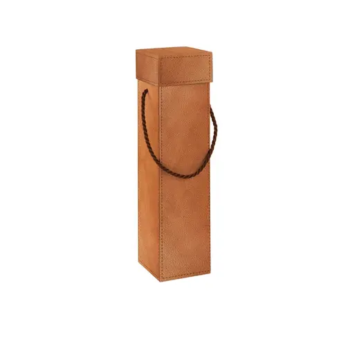Caixa para Presente para Bebida com Alça Cromus 33cm x 8cm x 8cm Vinho Brunello