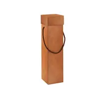 Caixa para Presente para Bebida com Alça Cromus 33cm x 8cm x 8cm Vinho Brunello
