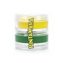 Pintura Facial Cremosa Pintakara 2 Cores Verde e Amarelo