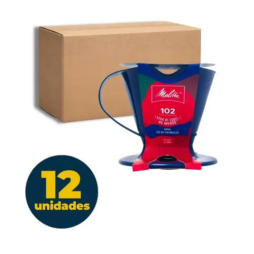 SUPORTE PARA FILTRO DE CAFE 102 MELITTA SORTIDO 12 UN