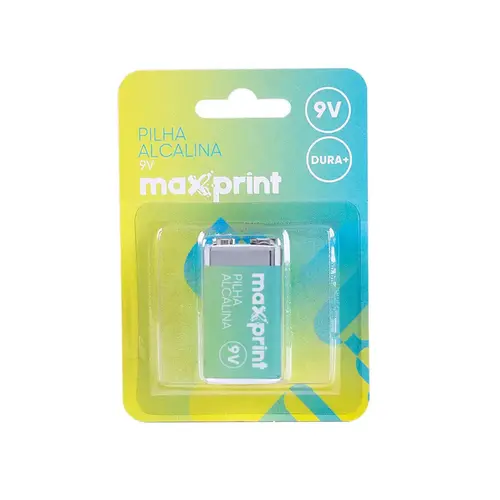 BATERIA ALCALINA 9V MAXPRINT 01UN