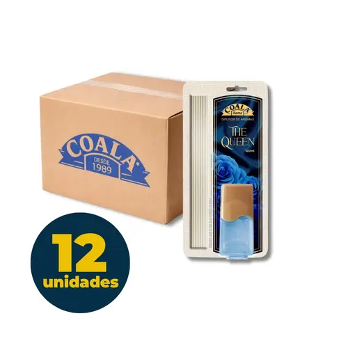 DIFUSOR DE AROMAS 100ML COALA THE QUEEN 12 UN