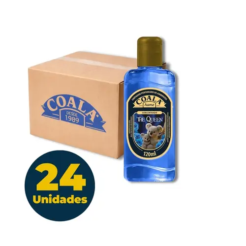 LIMPADOR MULTIUSO 120ML COALA PERFUMADO CONCENTRADO THE QUEEN 24 UN