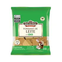 Rapadurinha de Leite Fondant com Coco DaColônia 120g