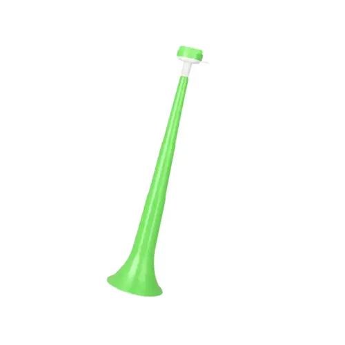 Corneta Plástico 35cm Verde e Amarelo