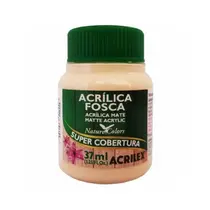 Tinta Acrílica Fosca Acrilex 538 Amarelo Pêssego 37ml