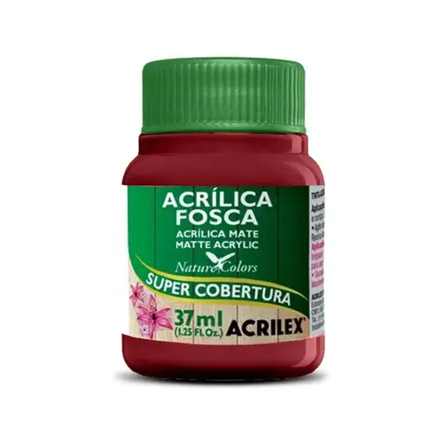 Tinta Acrílica Fosca Acrilex 565 Vinho 37ml