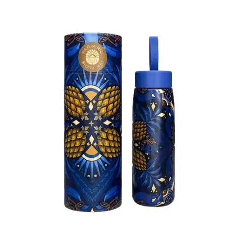Garrafa Térmica Farm Que Sede Lenço Magia Tropical 500ml